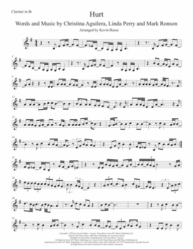 Hurt (arr. Kevin Busse)