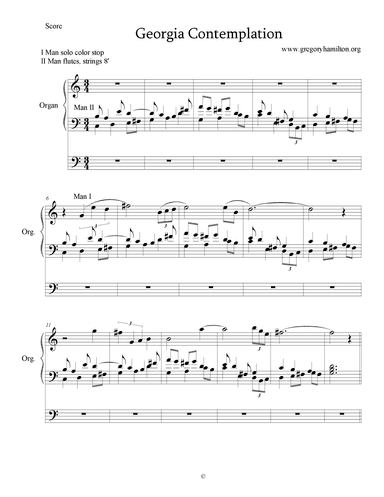 Georgia Contemplation