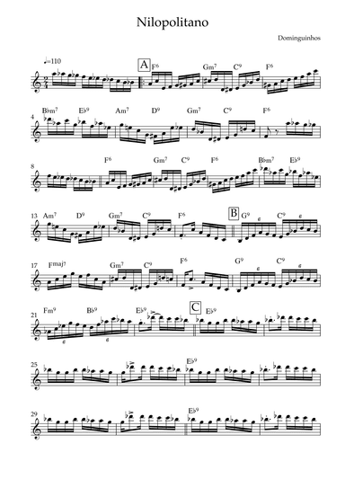 Nilopolitano (homenagem A Nilopolis) (arr. Dominguinhos)