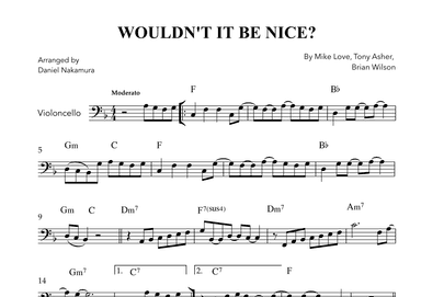 Wouldn't It Be Nice (arr. Daniel Nakamura)