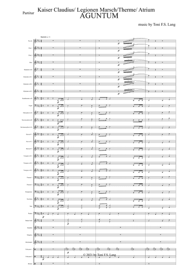 AGUNTUM - Score Only