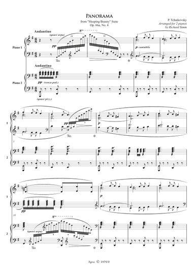 'Panorama' from "Sleeping Beauty" ballet (arr. Richard Simm)