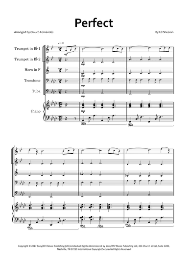 Perfect (arr. Glauco Fernandes)