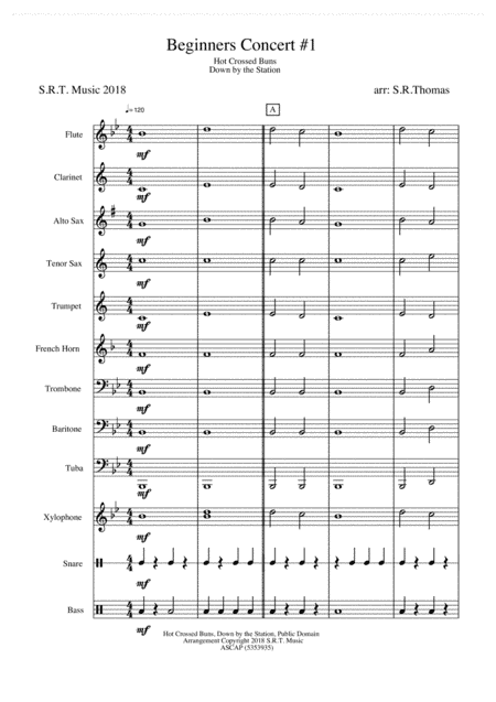 Beginners Concert #1 (arr. SRT Music)