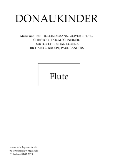 Donaukinder (arr. Christian Roßmeißl)