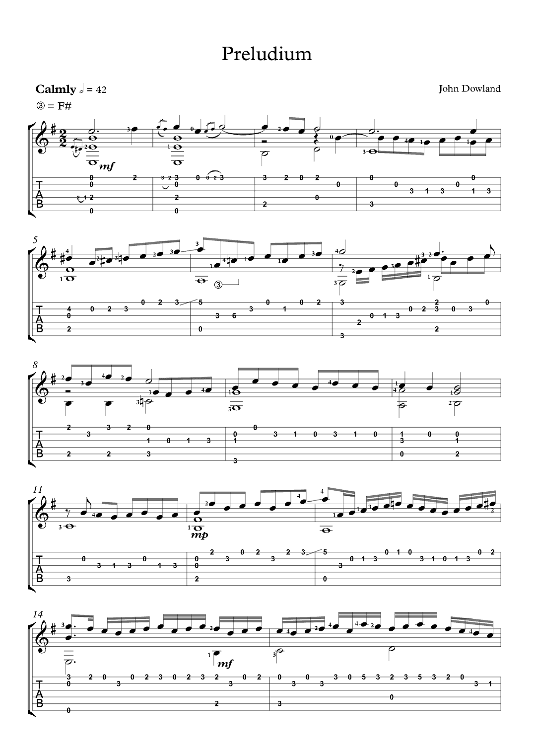 Preludium (arr. Martin Hay)