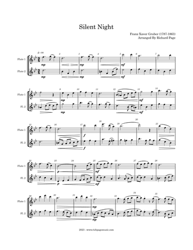 Silent Night (arr. Richard Page)