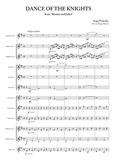 Dance Of The Knights (arr. Diego Marani)