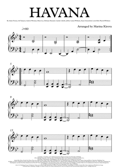 Havana (arr. Marina Kirova)