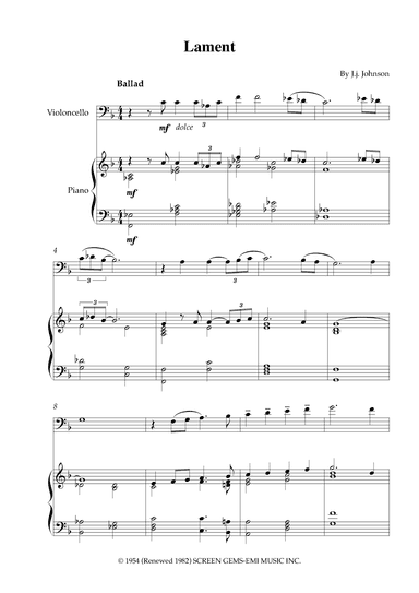 Lament (arr. Karen Gueiros)