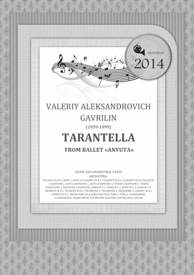 Tarantella from ballet Anyuta (arr. Arranged by Igor Zugrov)