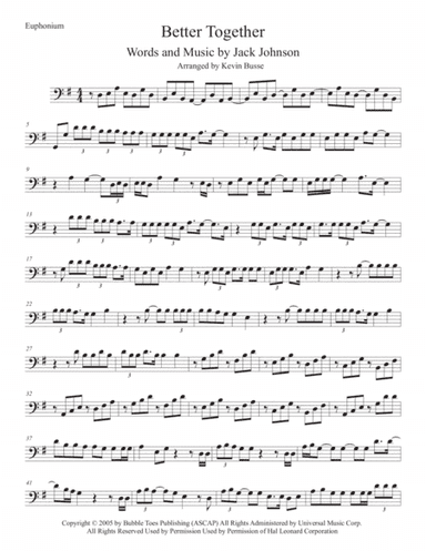Better Together (arr. Kevin Busse)