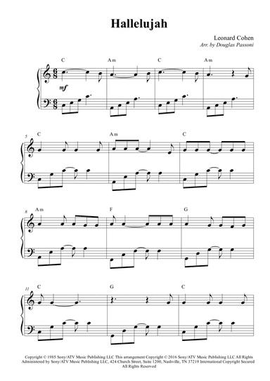 Hallelujah (arr. Douglas Passoni)