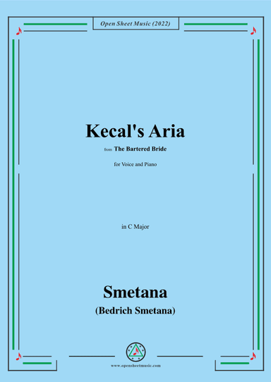 Smetana-Kecal's Aria,in C major (arr. OSM Press)