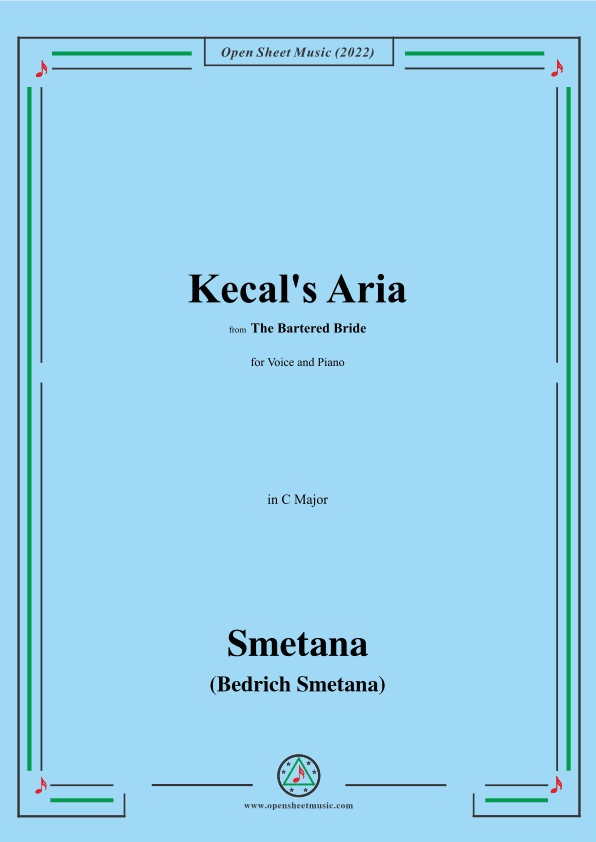 Smetana-Kecal's Aria,in C major (arr. OSM Press)