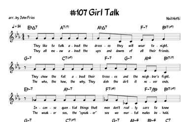 Girl Talk (arr. John Fries)