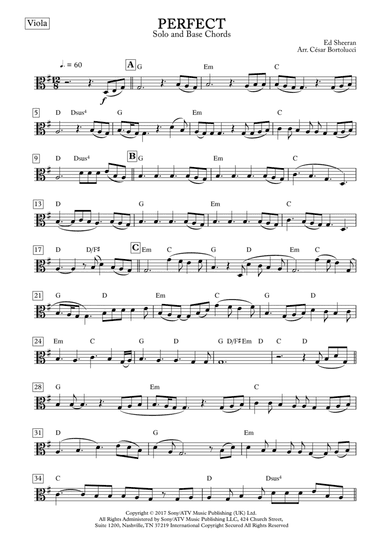 Perfect (arr. ACT Bortolucci)