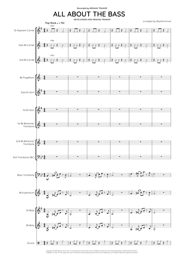 All About That Bass (arr. Stephen Wood)