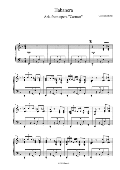 Habanera (arr. Thomas Jancso)