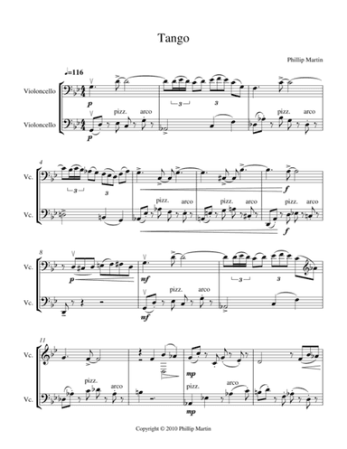 Tango for Two Cellos