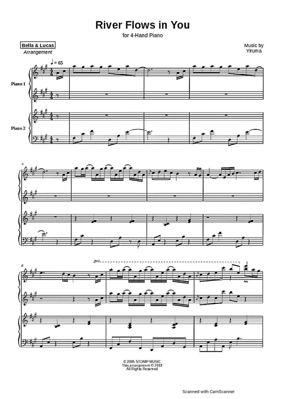 River Flows To You Ep16 (arr. Crystal Lai)