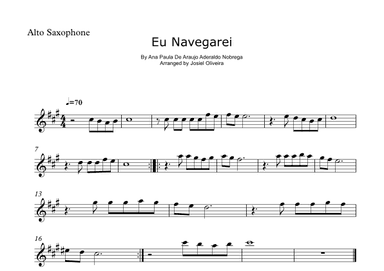 Espontaneo - Eu Navegarei (arr. Josiel Oliveira)
