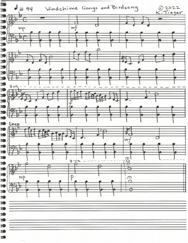 Windchime Gongs and Birdsong