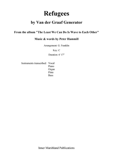Refugees (arr. G. Franklin)