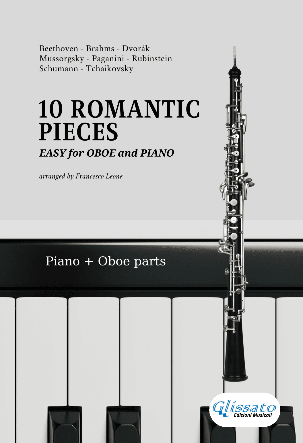 10 Easy Romantic Pieces - for Oboe and Piano (arr. Francesco Leone)