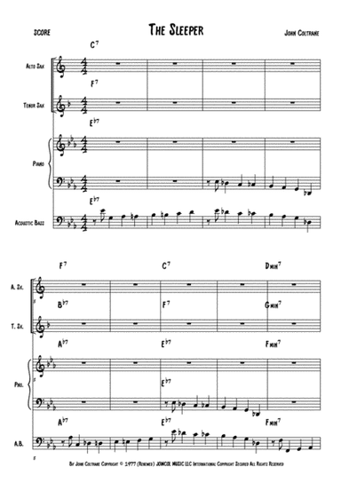 The Sleeper (arr. Anderson Quevedo)