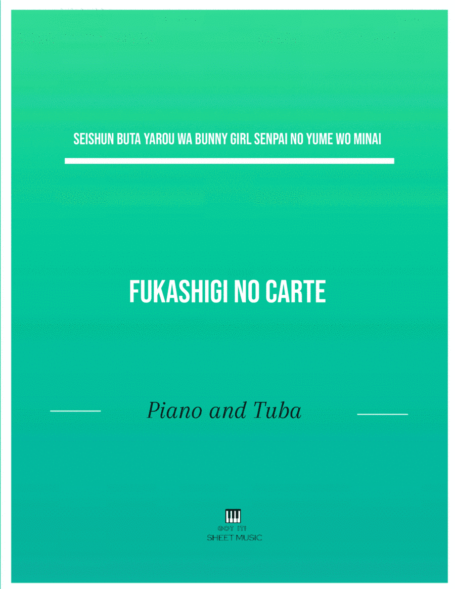 Fukashigi No Carte (arr. ANDRE LAITANO)