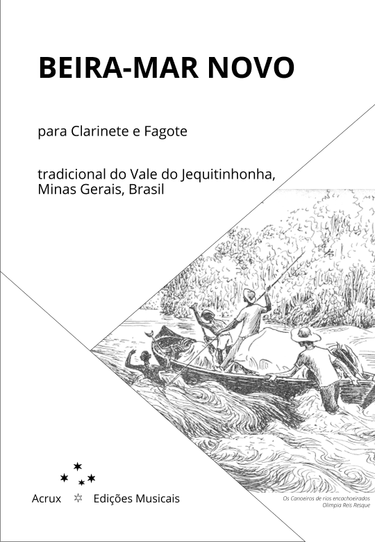 Beira-mar Novo [ for clarinet and bassoon without chords ] (arr. Acrux)