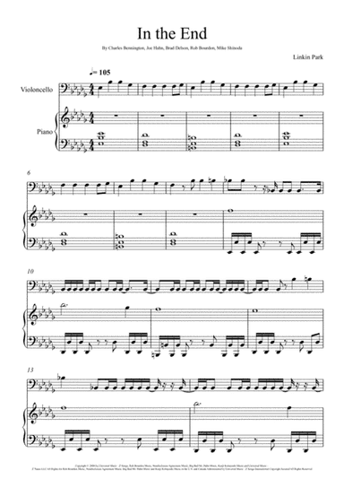 In The End (arr. André Laitano)