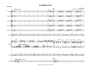 In A Mellow Tone (arr. Dean Mounts)