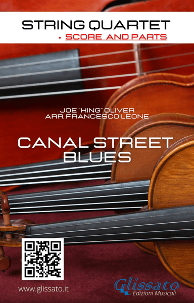 String Quartet : Canal Street Blues (parts and score) (arr. Francesco Leone)