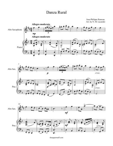 Danza Rural (arr. Nick Lacanski)