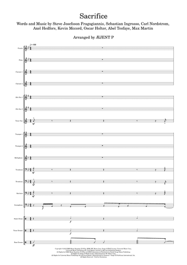Sacrifice (arr. AGENT P)