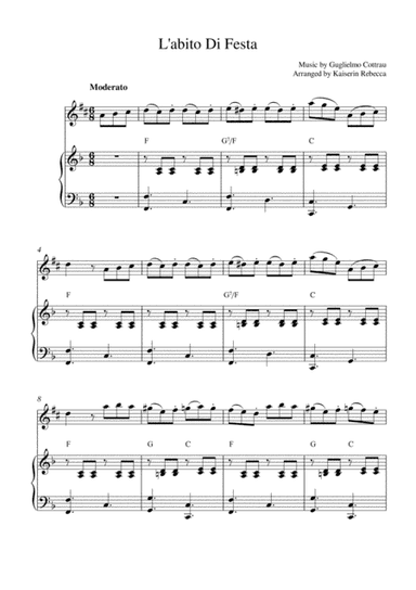 L'abito Di Festa (arr. Kaiserin Rebecca)