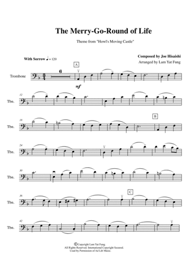 Merry-go-round Of Life (arr. Lam Yat Fung)