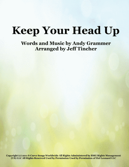 Keep Your Head Up (arr. Jeff Tincher)