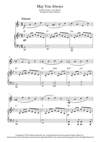 May You Always (arr. Kaiserin Rebecca)
