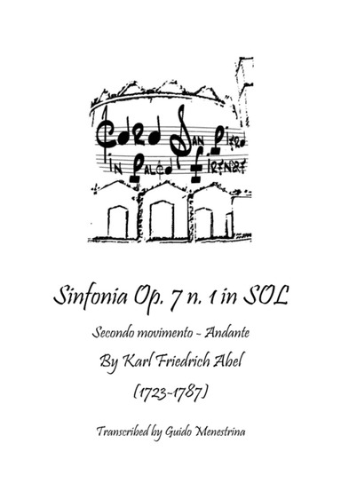 Karl Friedrich Abel - Sinfonia Op. 7 n. 1 - Secondo Movimento - Andante (arr. Guido Menestrina)