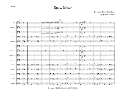 Snow Miser (arr. Kristin Monroe)