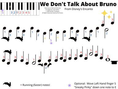 We Don't Talk About Bruno (arr. Mrs. Judy Naillon)