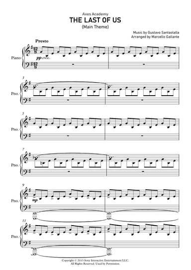 The Last Of Us (arr. Marcello Gallante)