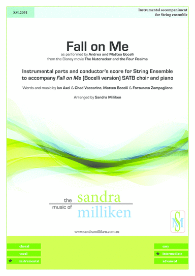 Fall On Me (arr. Sandra Milliken)