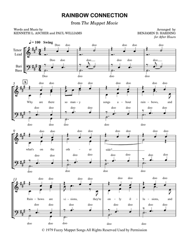 The Rainbow Connection (arr. Benjamin D. Harding)