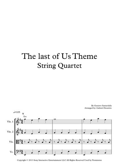 The Last Of Us (arr. Gabriel Eleutério)