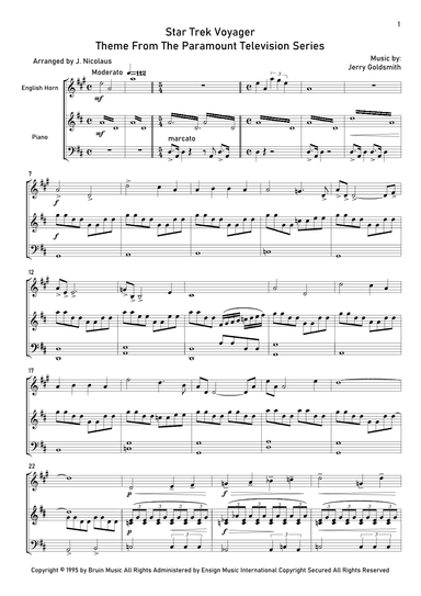 Star Trek - Voyager(r) (arr. John Nicolaus)