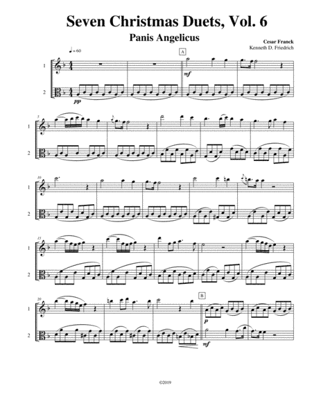 Seven Christmas Duets, Vol. 6 (arr. Kenneth D. Friedrich)